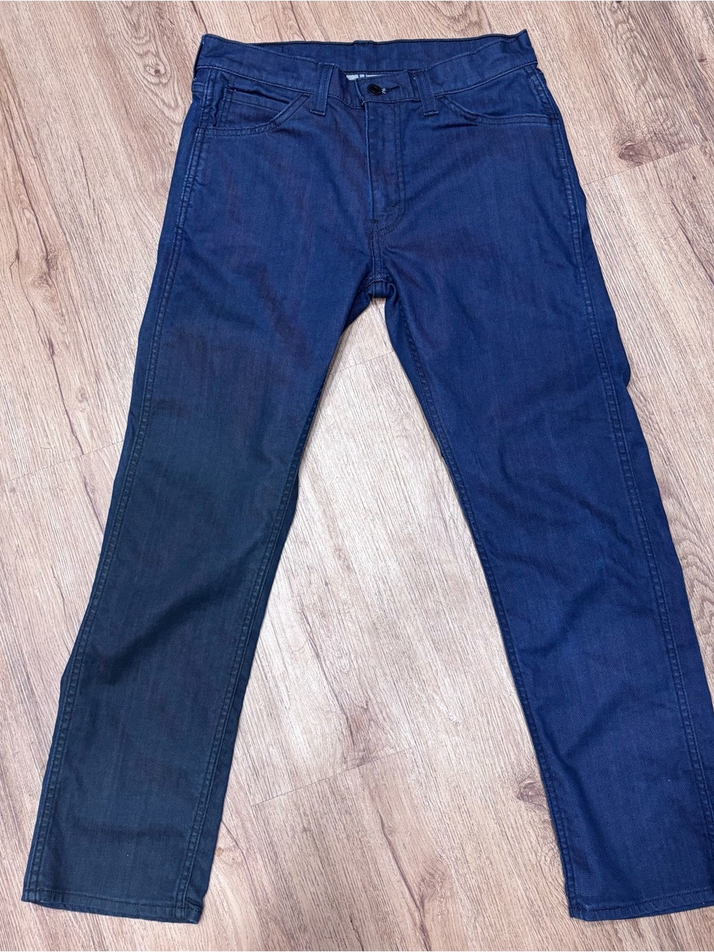 Men's Levi’s 513 Dark Blue Straight-Leg Jeans